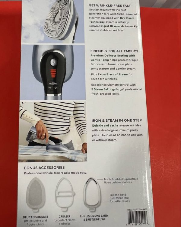 Conair 2-in-1 Turbo Steamer and Iron