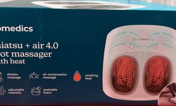 Homedics Shiatsu + Air 4.0 Foot Massager with Heat