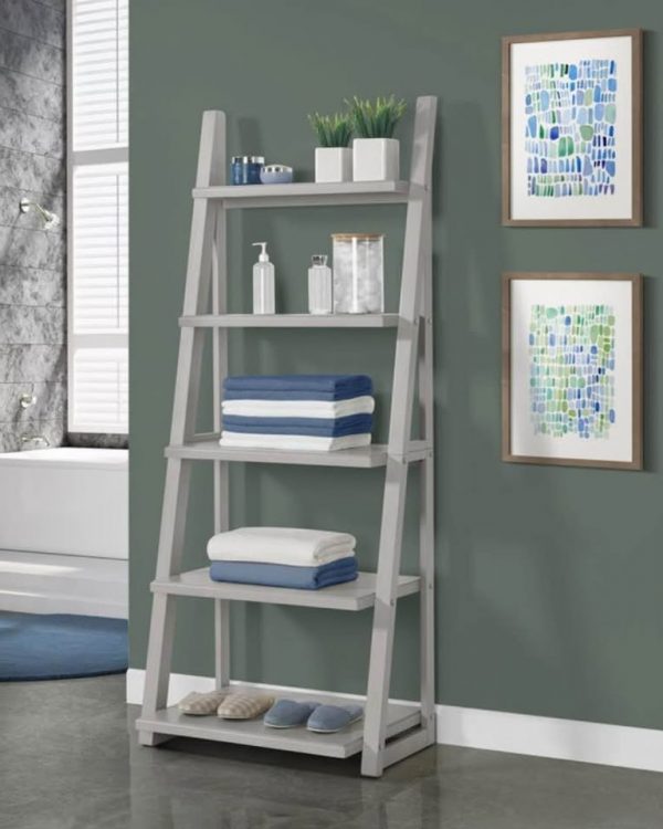 Kellen 72" Ladder Bookcase
