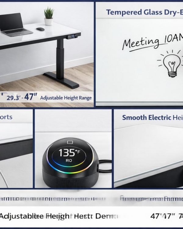 Tresanti Geller 47" Adjustable Height Desk